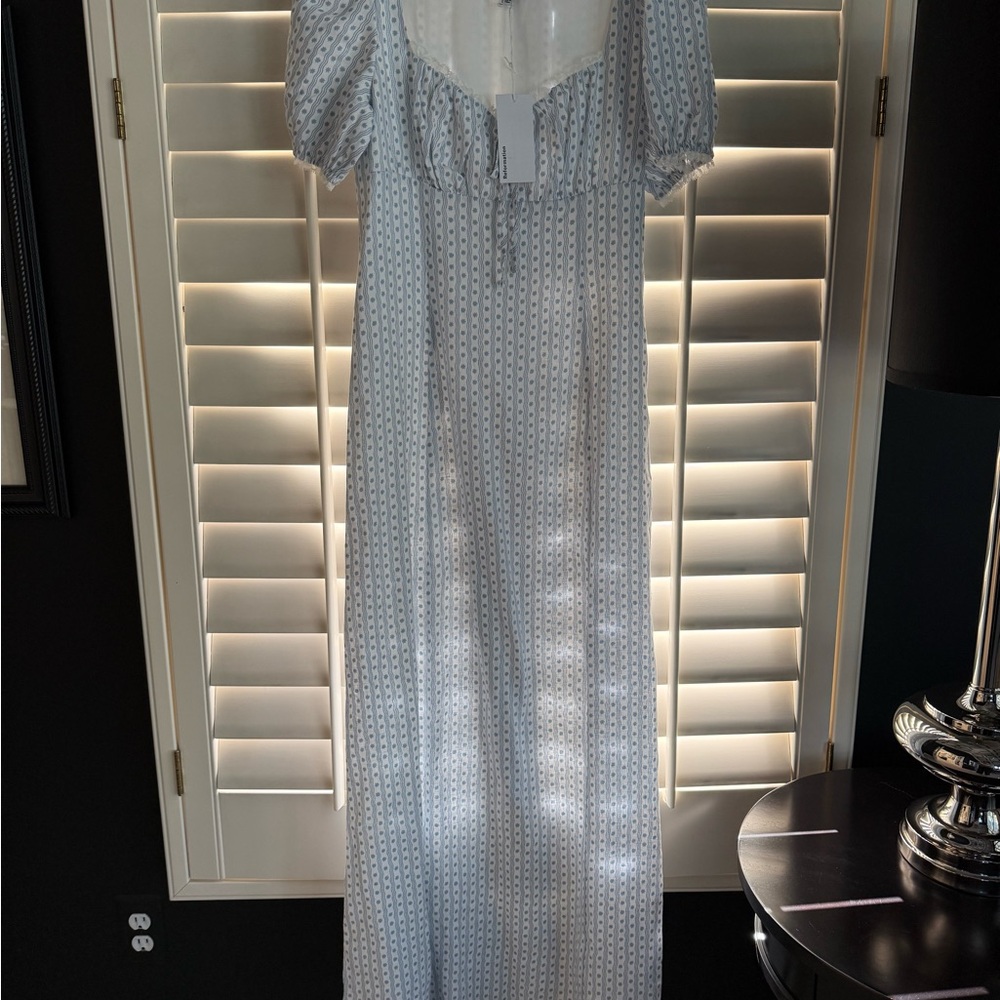 Reformation Cherise Linen Dress size 6 NWT - Picture 5 of 6